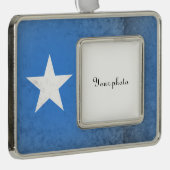 Somalië Verzilverd Omlijst Ornament (Rechts)