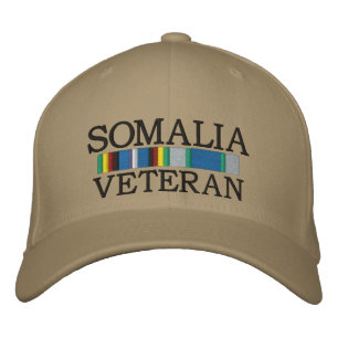 SOMALIË, VETERAN-pet Geborduurde Pet