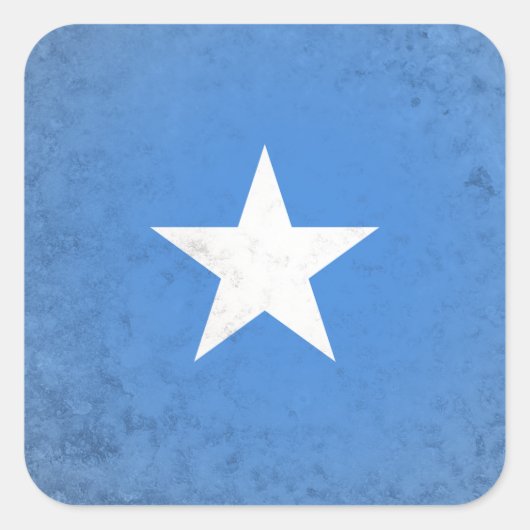Somalië Vierkante Sticker (Voorkant)