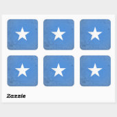 Somalië Vierkante Sticker (Vel)