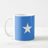 Somalië Vlag Keramische Koffie Mok (Links)