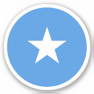 Somalië Vlag Ronde Sticker