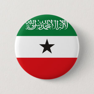 Somaliland etnische vlag ronde button 5,7 cm