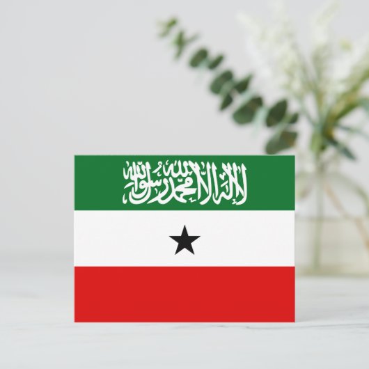 Somaliland Flag Briefkaart (Staand voorkant)