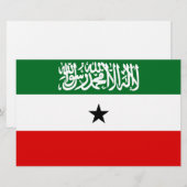Somaliland Flag Briefpapier (Voorkant / Achterkant)