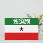Somaliland Flag Briefpapier (Staand voorkant)
