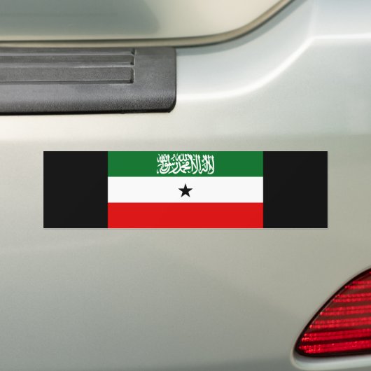 Somaliland Flag Bumpersticker (Op auto)