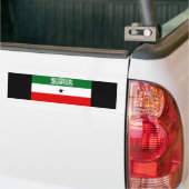 Somaliland Flag Bumpersticker (Op Truck)