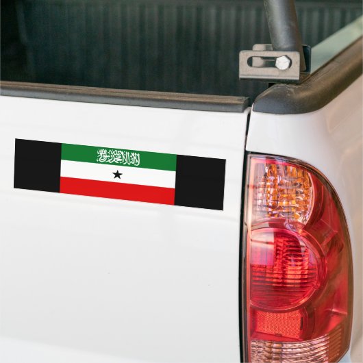 Somaliland Flag Bumpersticker (Op Truck)