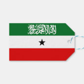 Somaliland Flag Cadeaulabel (Voorkant (Horizontaal))