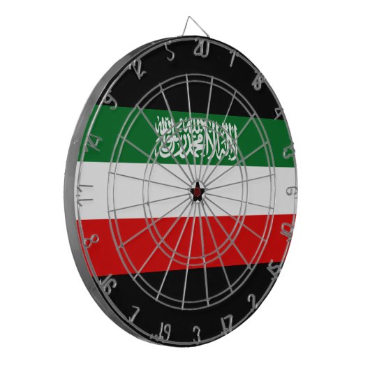 Somaliland Flag Dartbord (Voorkant Links)