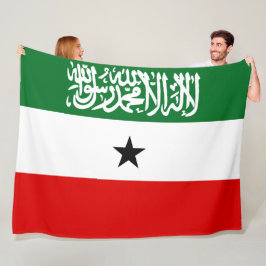 Somaliland Flag Fleece Deken