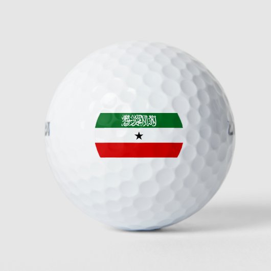 Somaliland Flag Golfballen (Voorkant)