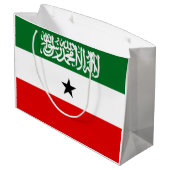 Somaliland Flag Groot Cadeauzakje (Achterkant Gekanteld)