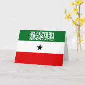 Somaliland Flag Kaart (Gele Bloem)