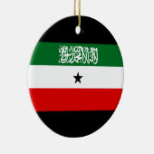 Somaliland Flag Keramisch Ornament (Rechts)
