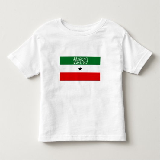 Somaliland Flag Kinder Shirts (Voorkant)
