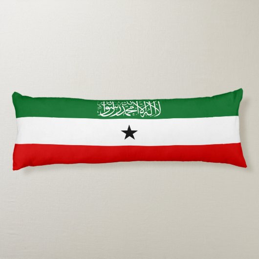 Somaliland Flag Lichaamskussen (Achterkant)