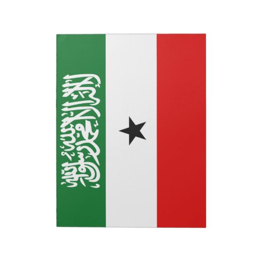 Somaliland Flag Notitieblok (Linkerzijde)