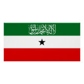 Somaliland Flag Perfect Poster (Voorkant)