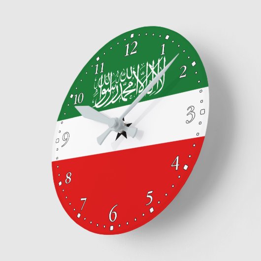 Somaliland Flag Ronde Klok (Hoek)