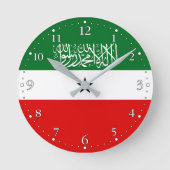 Somaliland Flag Ronde Klok (Voorkant)