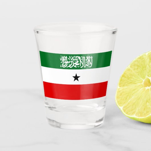 Somaliland Flag Shot Glas (Voorkant)
