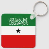 Somaliland Flag Sleutelhanger (Achterkant)