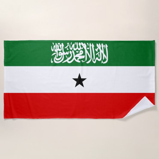 Somaliland Flag Strandlaken (Voorkant)