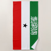 Somaliland Flag Strandlaken (Voorkant)