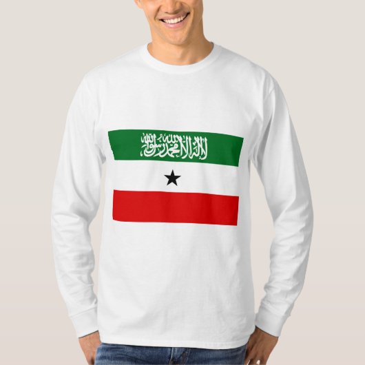 Somaliland Flag T-shirt (Voorkant)