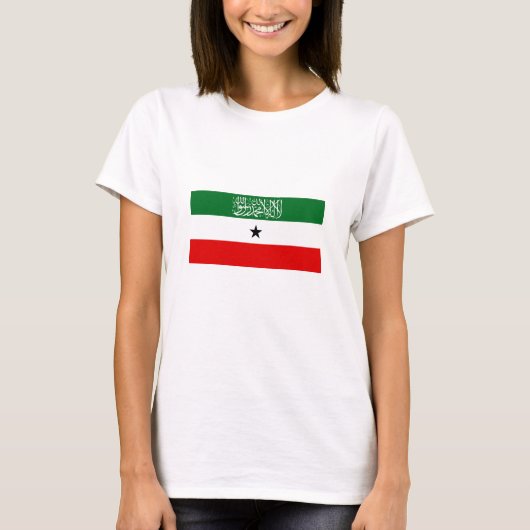 Somaliland Flag T-shirt (Voorkant)