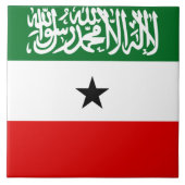 Somaliland Flag Tegeltje (Voorkant)