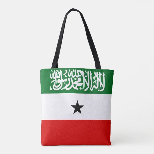 Somaliland Flag Tote Bag (Achterkant)