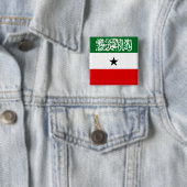 Somaliland Flag Vierkante Button 5,1 Cm (In situ)