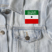 Somaliland Flag Vierkante Button 5,1 Cm (In situ)