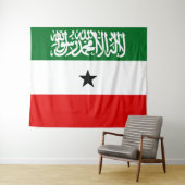 Somaliland Flag Wandkleed (In Situ (horizontaal))