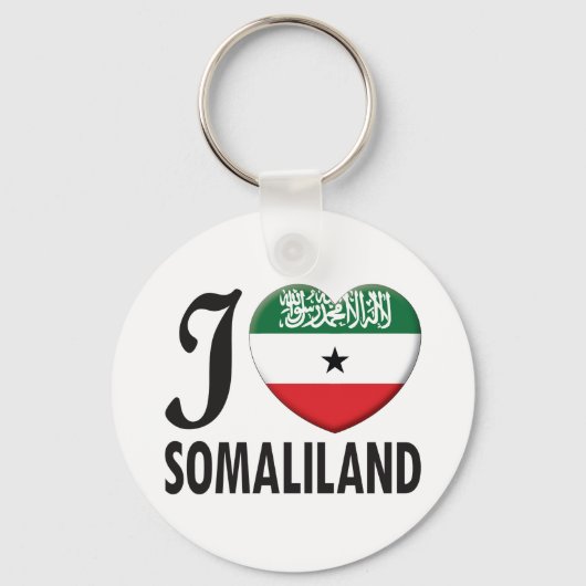 Somaliland Love Sleutelhanger (Voorkant)