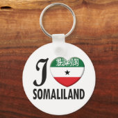 Somaliland Love Sleutelhanger (Voorkant)