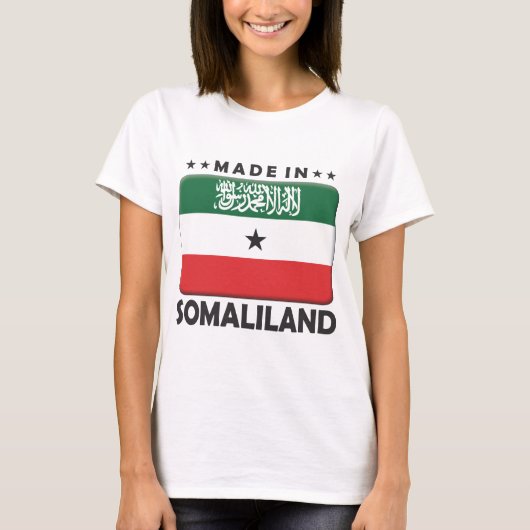 Somaliland Made T-shirt (Voorkant)