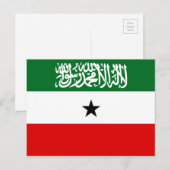 Somaliland National World Flag Briefkaart (Voorkant / Achterkant)