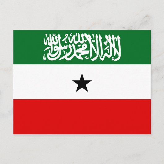 Somaliland National World Flag Briefkaart (Voorkant)