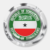 Somaliland Round Emblem Magneet (Voorkant)