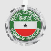 Somaliland Round Emblem Ornament (achterkant)
