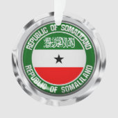 Somaliland Round Emblem Ornament (voorkant)