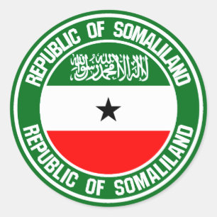 Somaliland Round Emblem Ronde Sticker