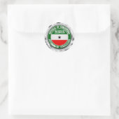 Somaliland Round Emblem Ronde Sticker (Tas)
