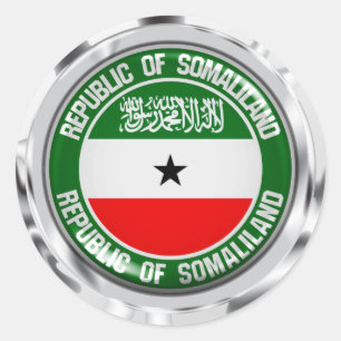 Somaliland Round Emblem Ronde Sticker
