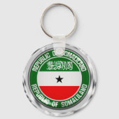 Somaliland Round Emblem Sleutelhanger (Voorkant)