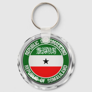 Somaliland Round Emblem Sleutelhanger